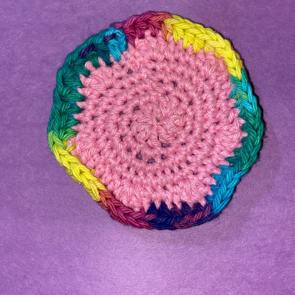 ⭐️5/$10⭐️ Handmade Crocheted Reusable Cotton Round